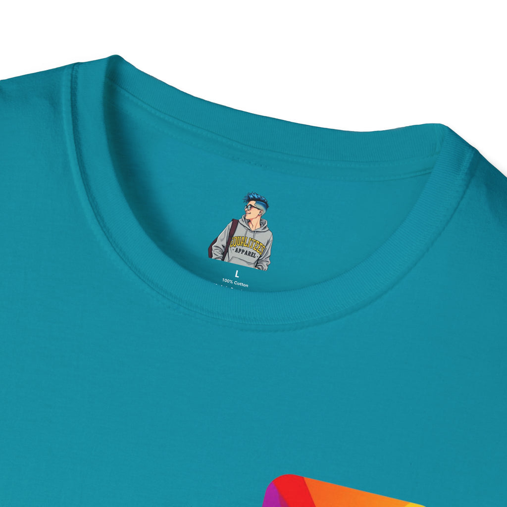 Pride-Theme Unisex Softstyle T-Shirt - "True freedom is Equality for ALL"