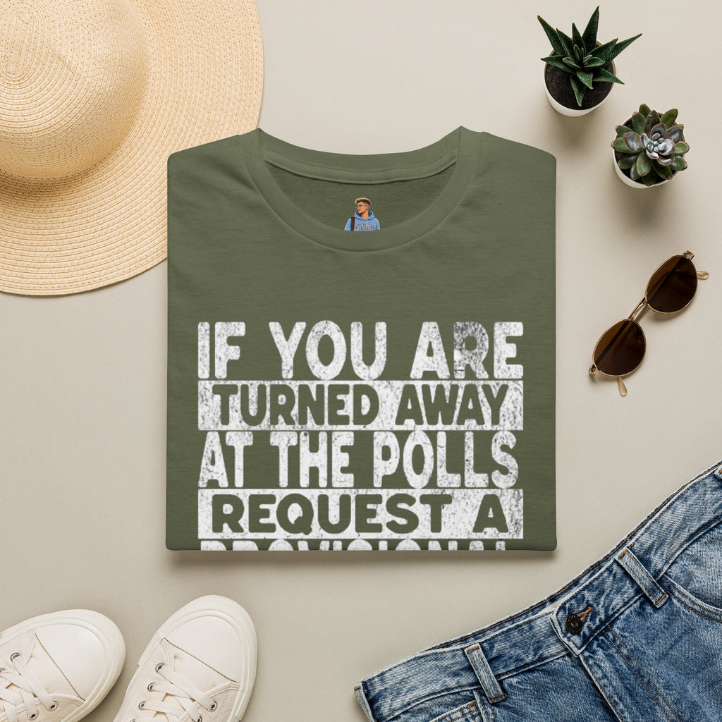 Know Your Rights Voter English T-Shirt