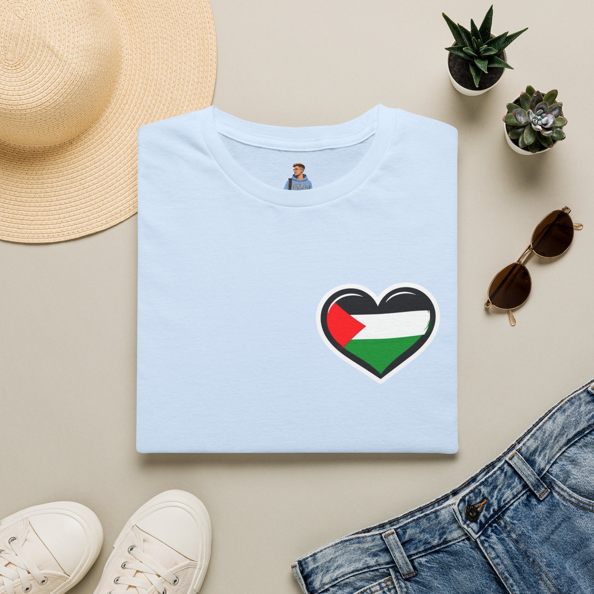 Stand with Gaza & We Are All Palestine Graphic Tee