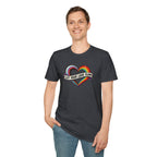 Let Your Love Flow Rainbow Heart T-Shirt