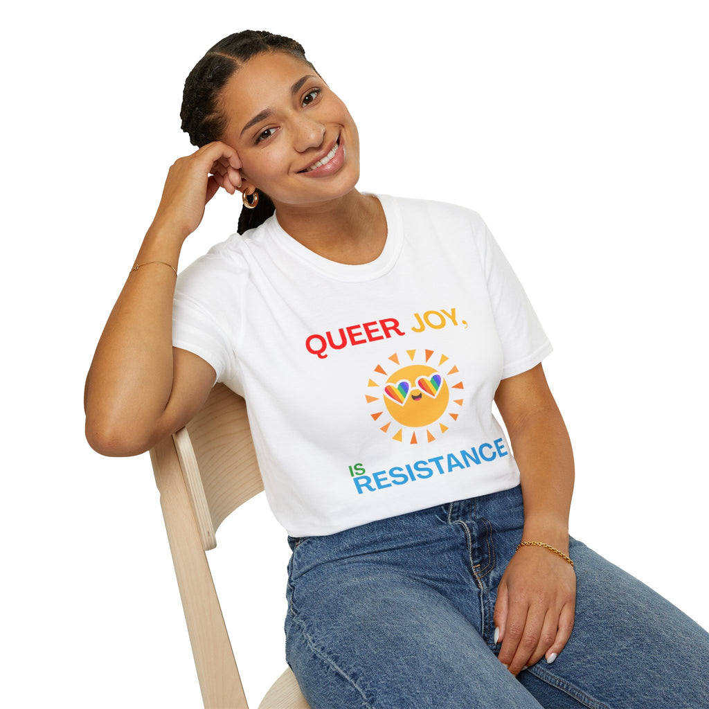Queer Joy Is Resistance Pride Tree Las Vegas T-Shirt