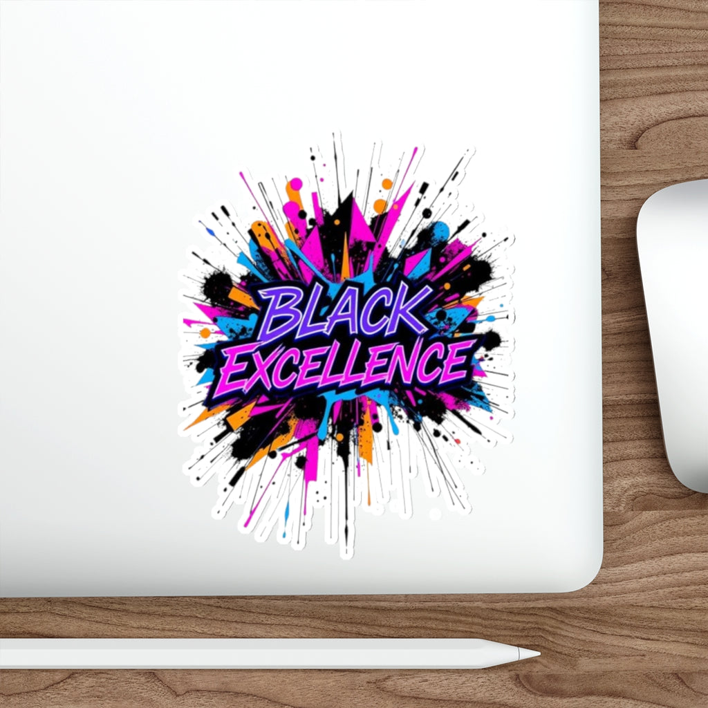 Die-Cut Stickers -  Black Excellence