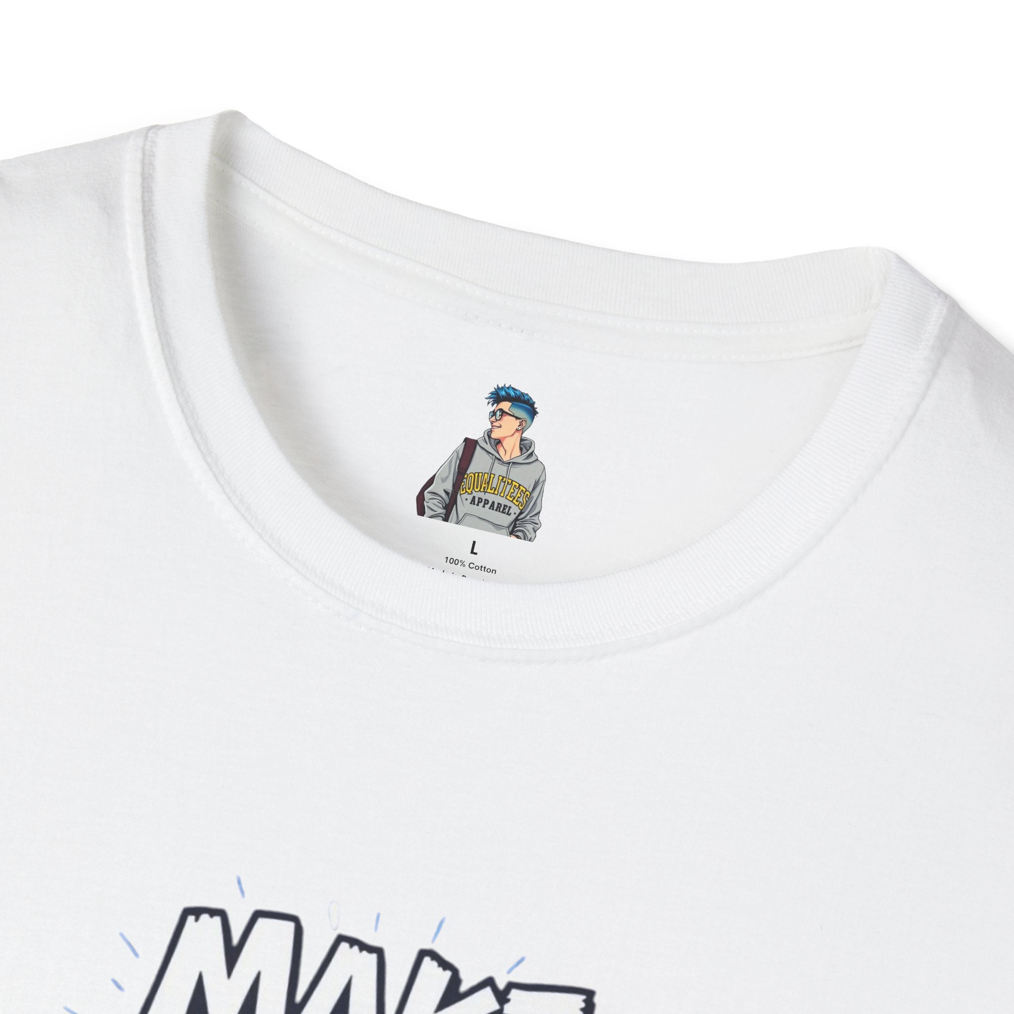 Make Good Trouble Trans Colors Graphic Unisex T-Shirt - Bold Statement Tee for Activists & Dreamers