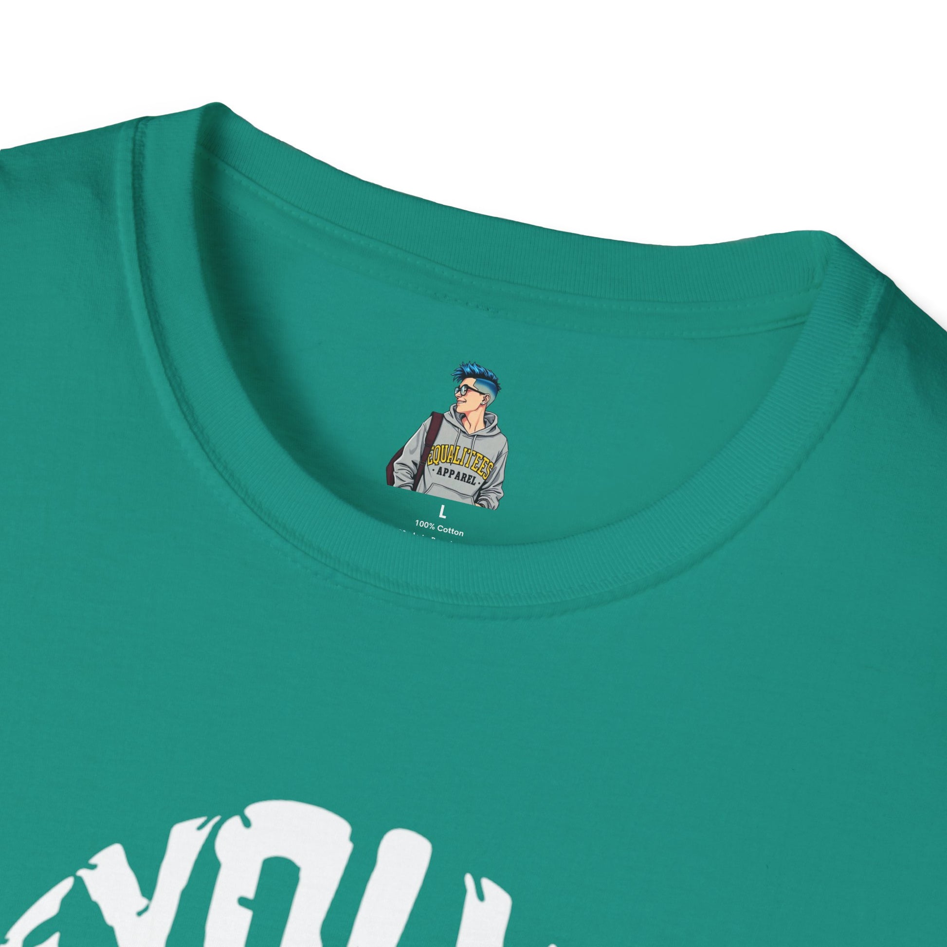 Evolve or Repeat Unisex Softstyle T-Shirt - Modern Inspirational Tee