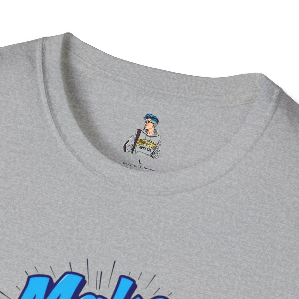 Make Good Trouble Blue Graphic Unisex T-Shirt - Fun & Bold Design for Everyday Wear