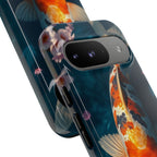 Peaceful Koi Cherry Blossom Tough Cases For Android & iPhone
