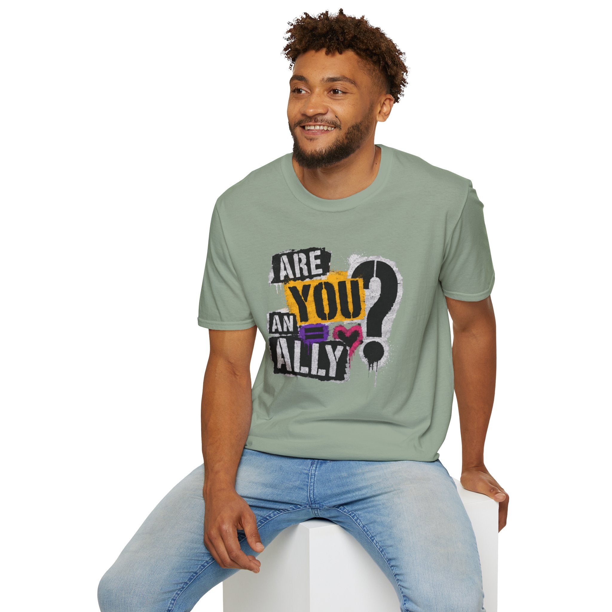 Are You An Ally? Graphic T‑Shirt — Pride & Allyship Tee