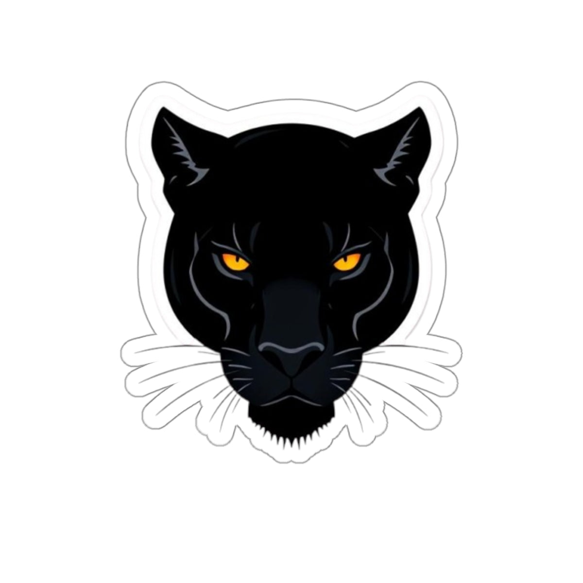 Die-Cut Stickers -  Black Panther Head