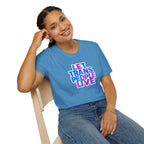 Let Trans People Live Unisex Softstyle T-Shirt - Supportive Statement Tee for LGBTQ+ Pride