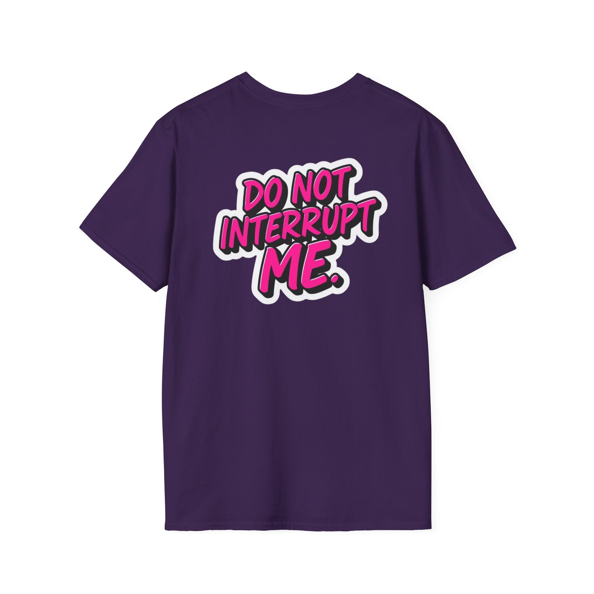 'I Am Speaking' Unisex Softstyle T-Shirt – Bold Statement Tee for Confident Voices