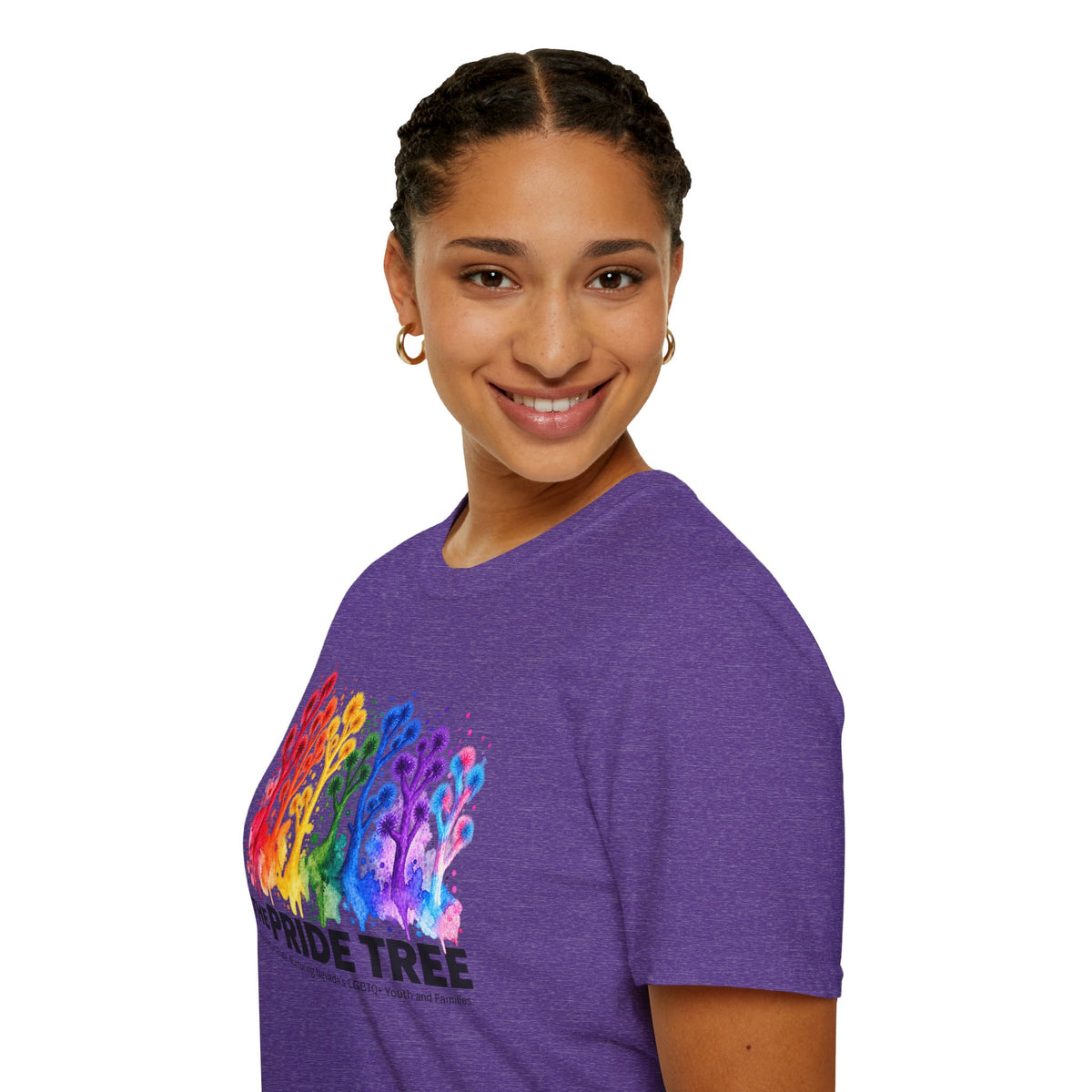 Pride Tree Las Vegas T-Shirt - Black Text