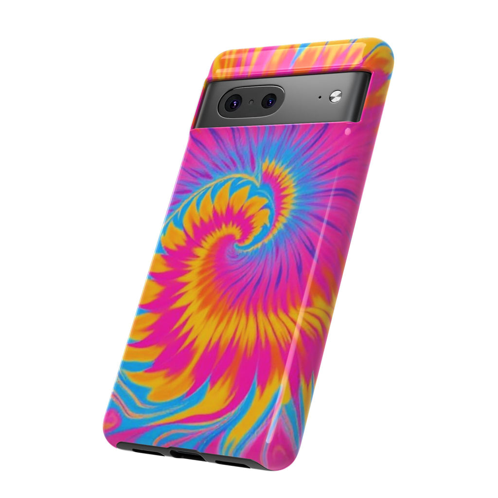 Vibrant Tie-Dye Swirl Tough for Android