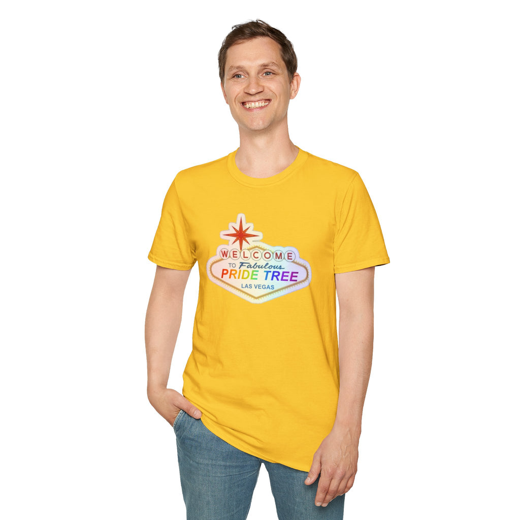 Welcome to Fabulous Pride Tree Las Vegas T-Shirt