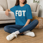 FDT Political Protest Distressed Graphic T-Shirt