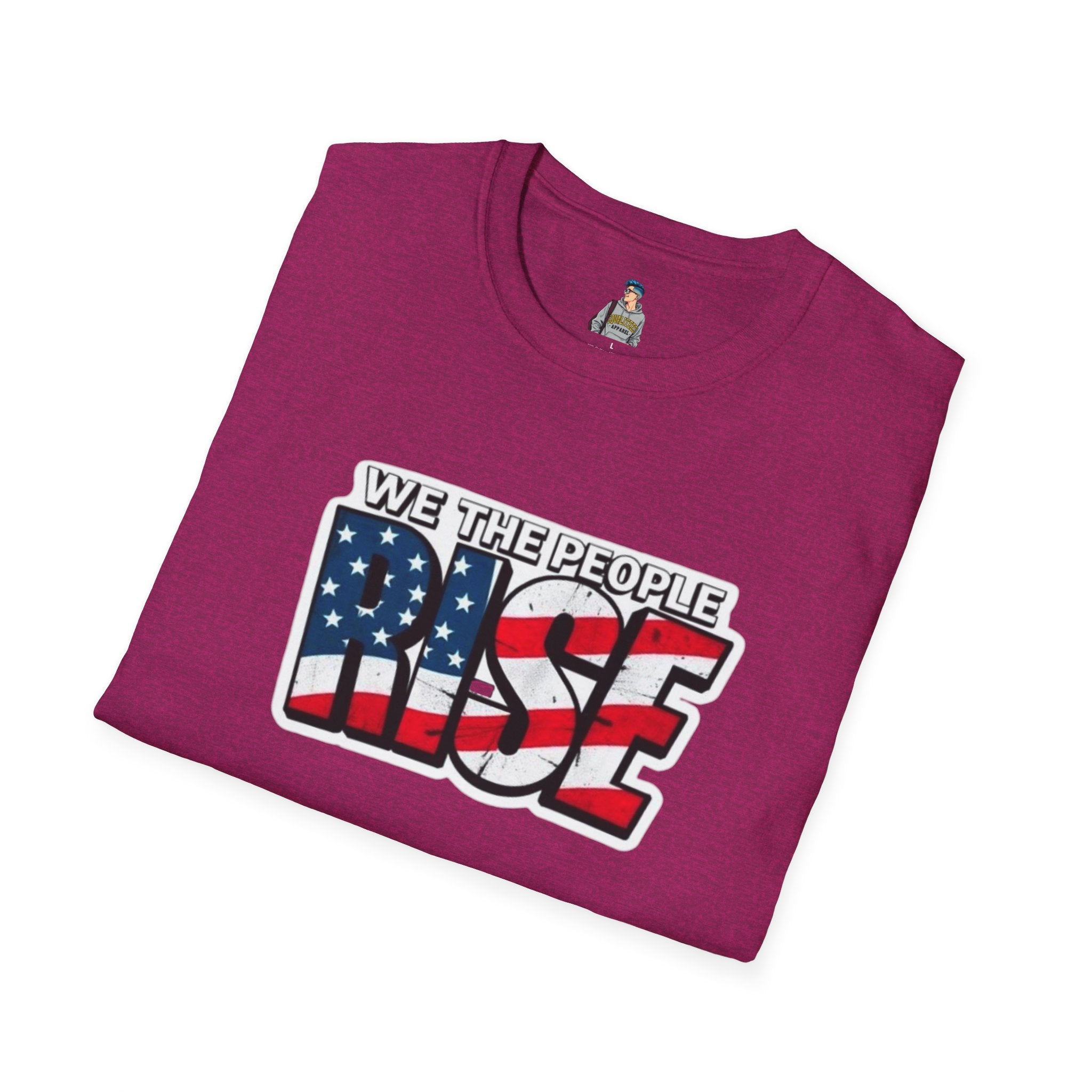 Patriotic Unisex T-Shirt - 'We The People Rise'