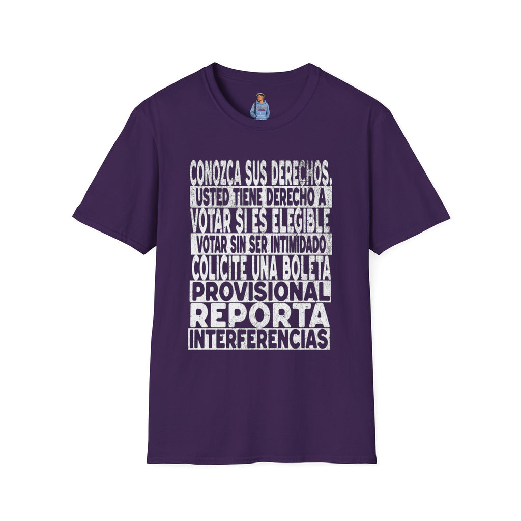 Know Your Voting Rights Spanish T-Shirt
