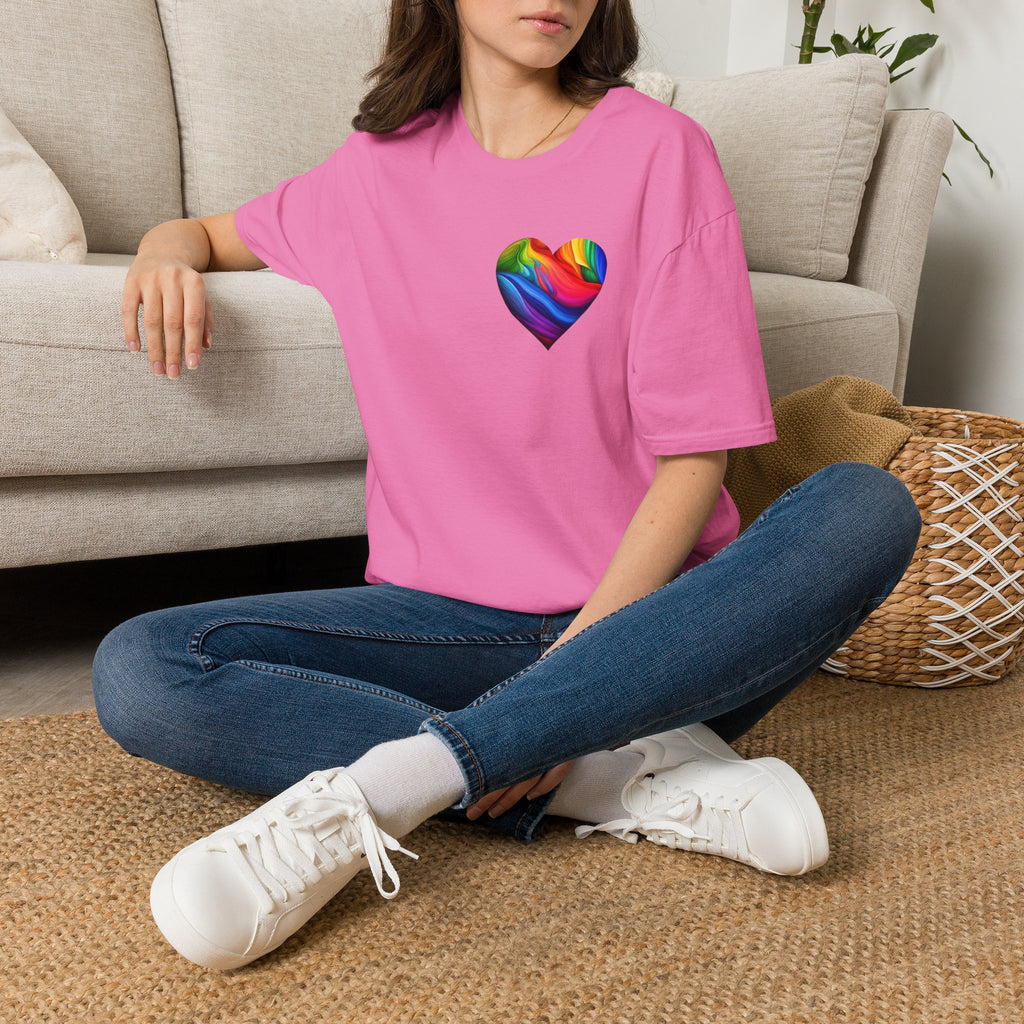 Pride Heart Design T-shirt