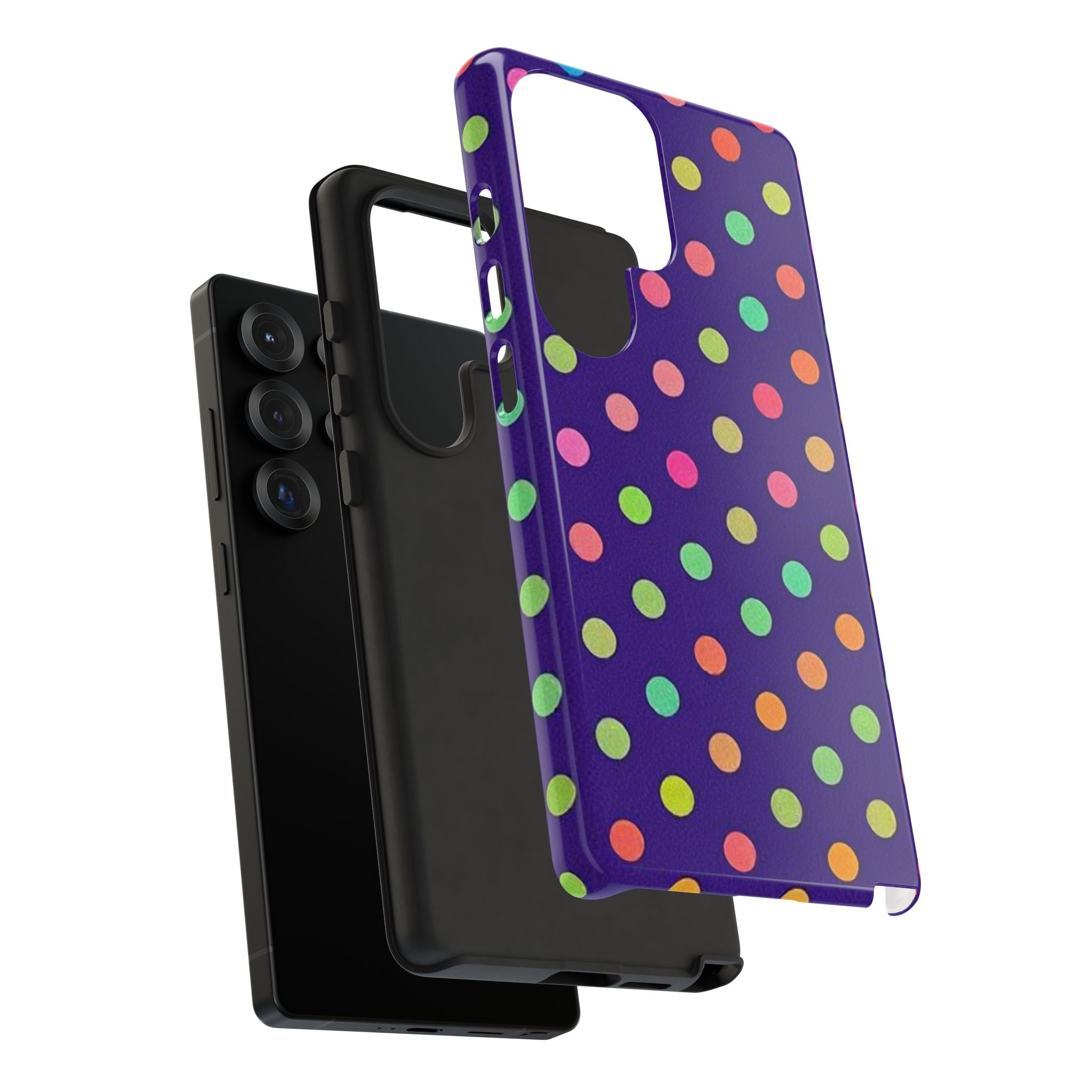 Colorful Polka-Dot Tough Case for Android