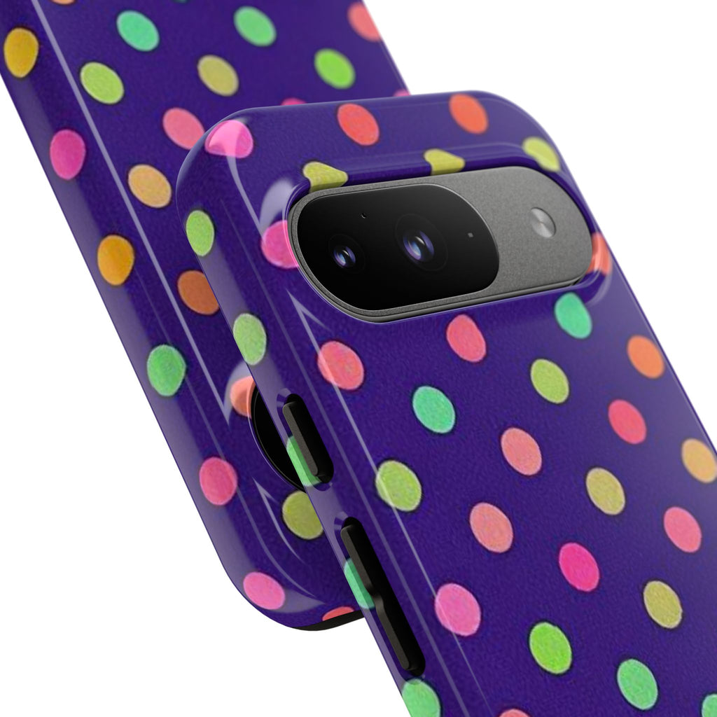 Colorful Polka-Dot Tough Case for Android