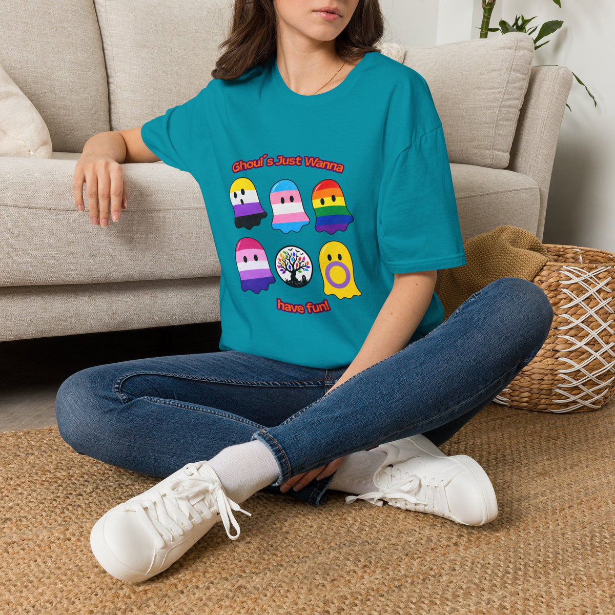 Ghouls Just Wanna Have Fun Pride Tree Las Vegas T-Shirt