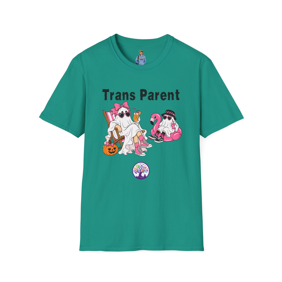 Trans Parent 2 Halloween Pride Tree Las Vegas T-Shirt