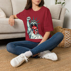Resist - Patriotic Statue of Liberty T-Shirt - Unisex Softstyle Tee