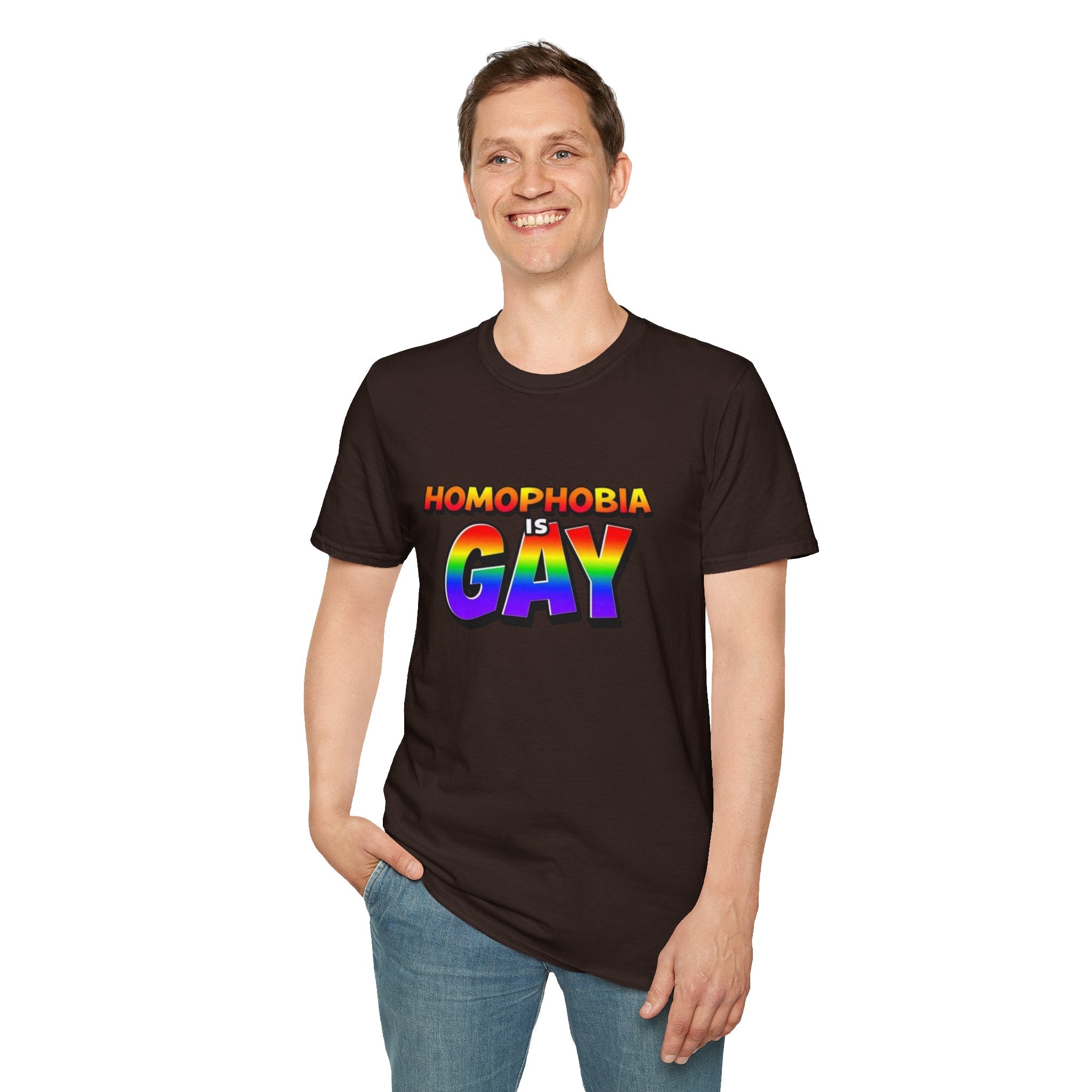 Homophobia Is Gay Graphic T-Shirt
