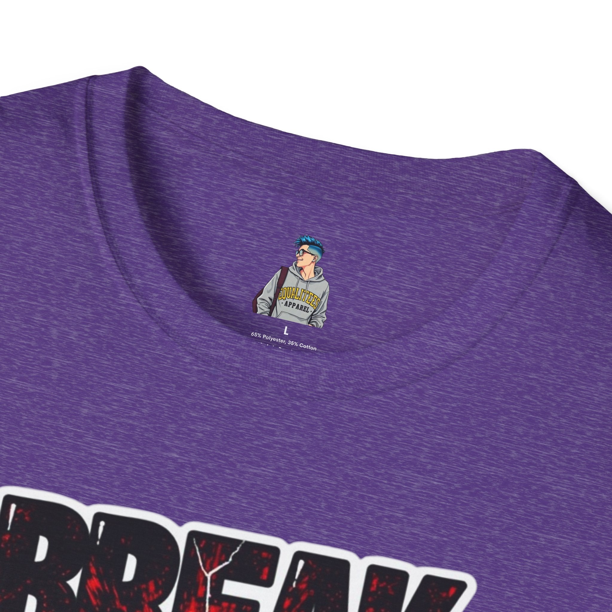 Break the Patriarchy Unisex Softstyle T-Shirt - Empowerment Wear for Social Change