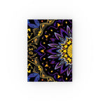 Purple and Yellow Mandala Hard Backed Journal - Perfect for Gifts, Journaling, and Celebrations