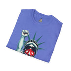 Resist - Patriotic Statue of Liberty T-Shirt - Unisex Softstyle Tee