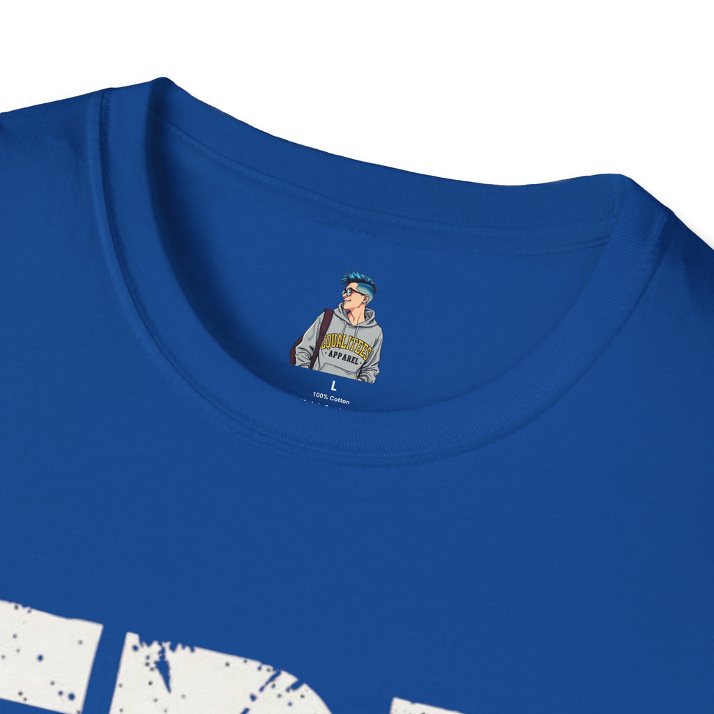 FDT Distressed Graphic T‑Shirt — Bold Statement Tee