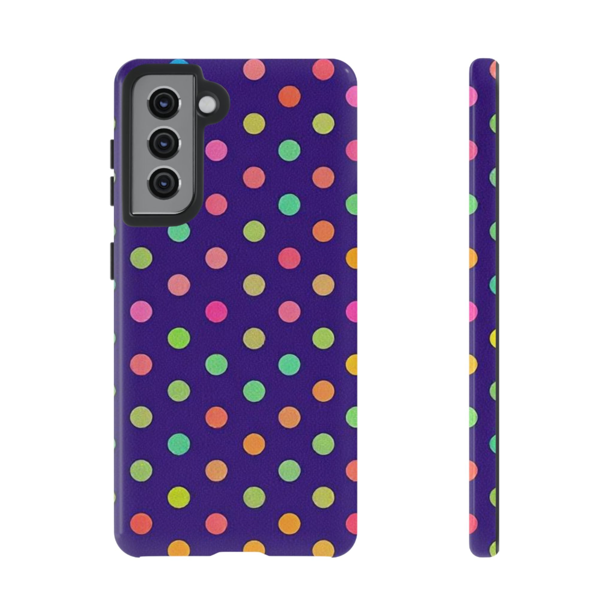 Colorful Polka-Dot Tough Case for Android