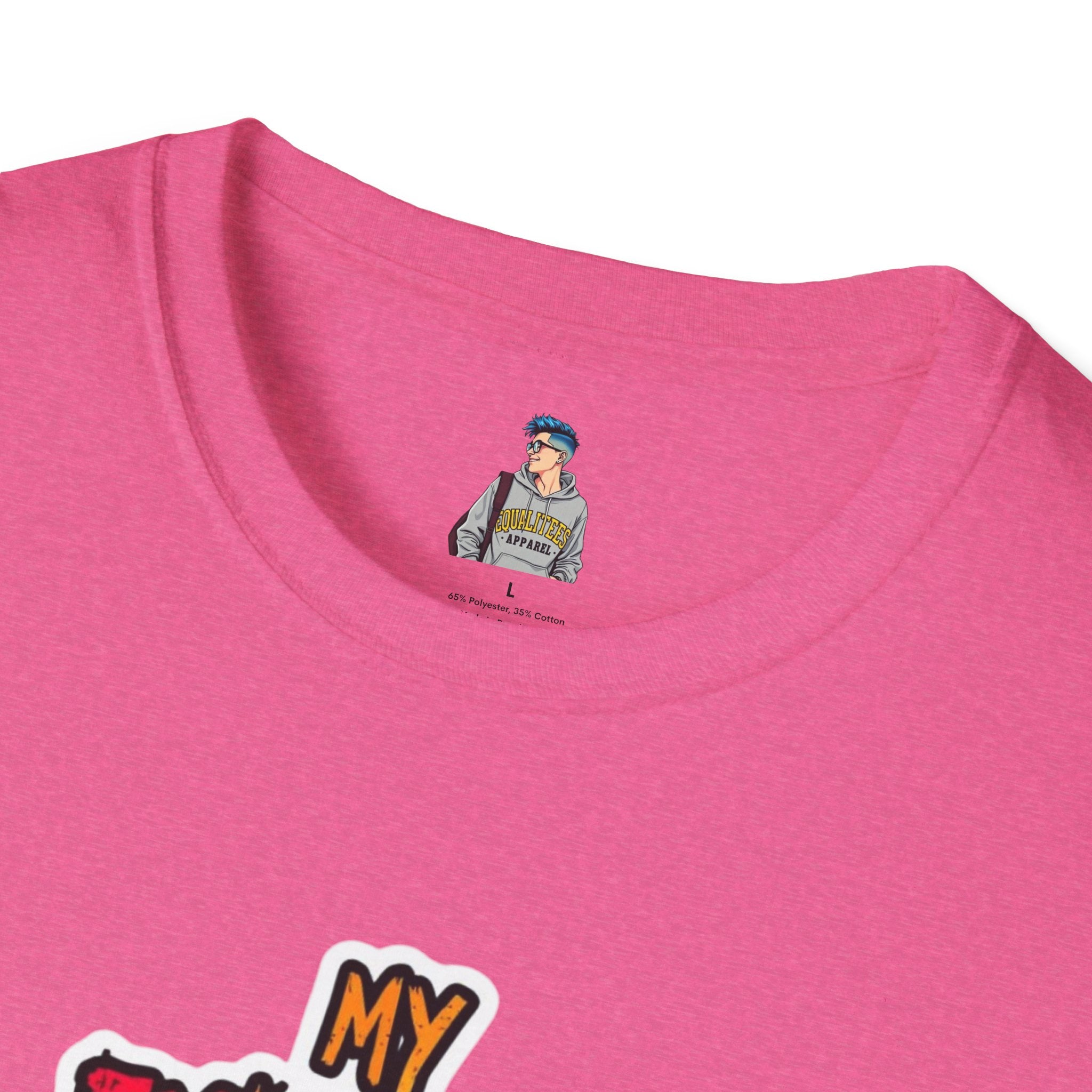 My Existence is Resistance Unisex Softstyle T-Shirt - Empowerment & Self-Expression Wear