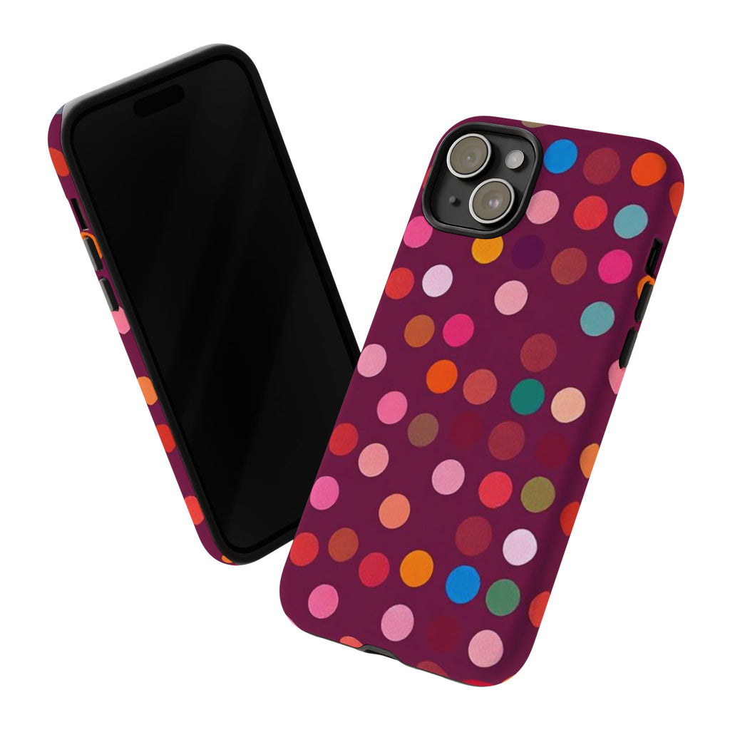 Polka Dot Tough Case for iPhone