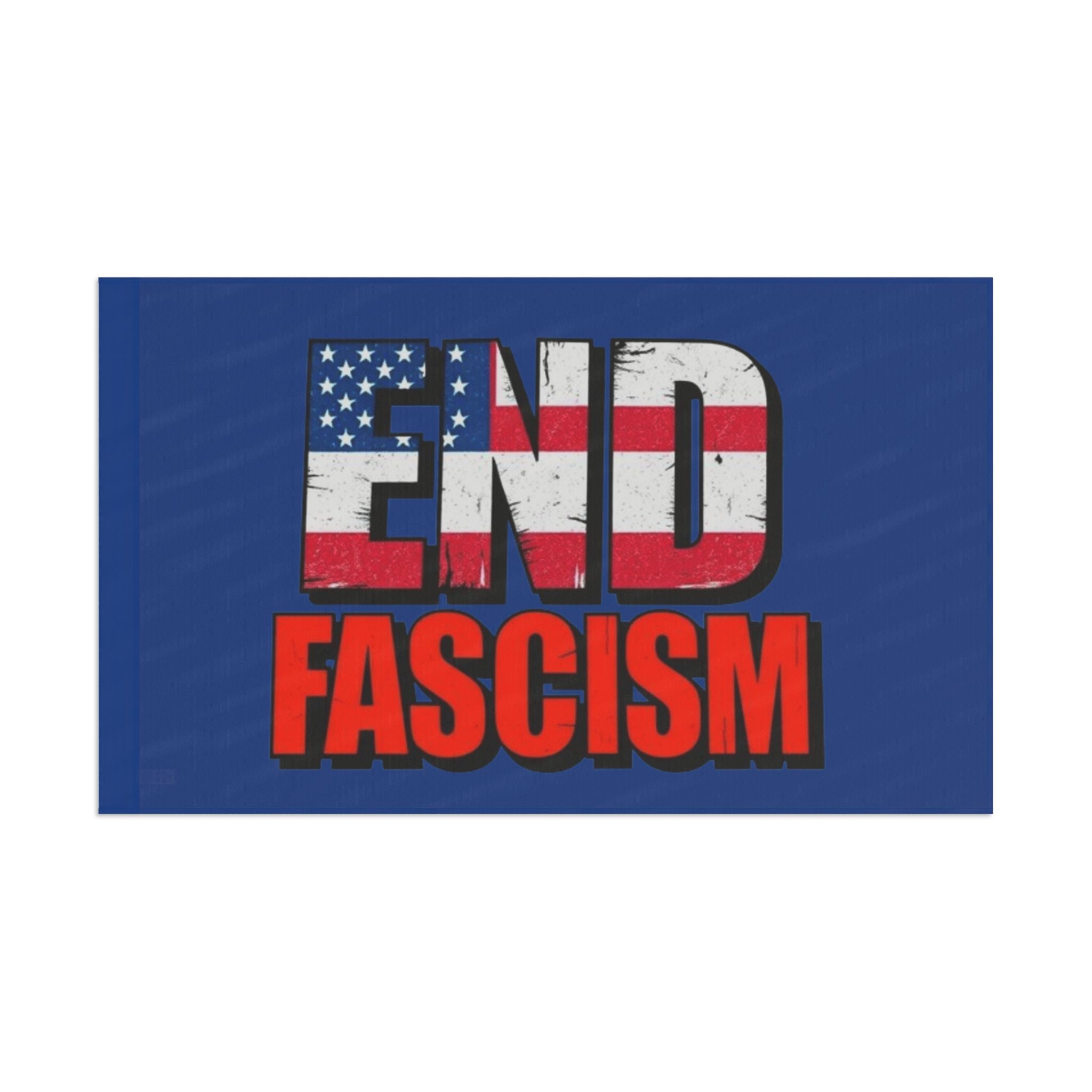 END FASCISM - Protest Flag