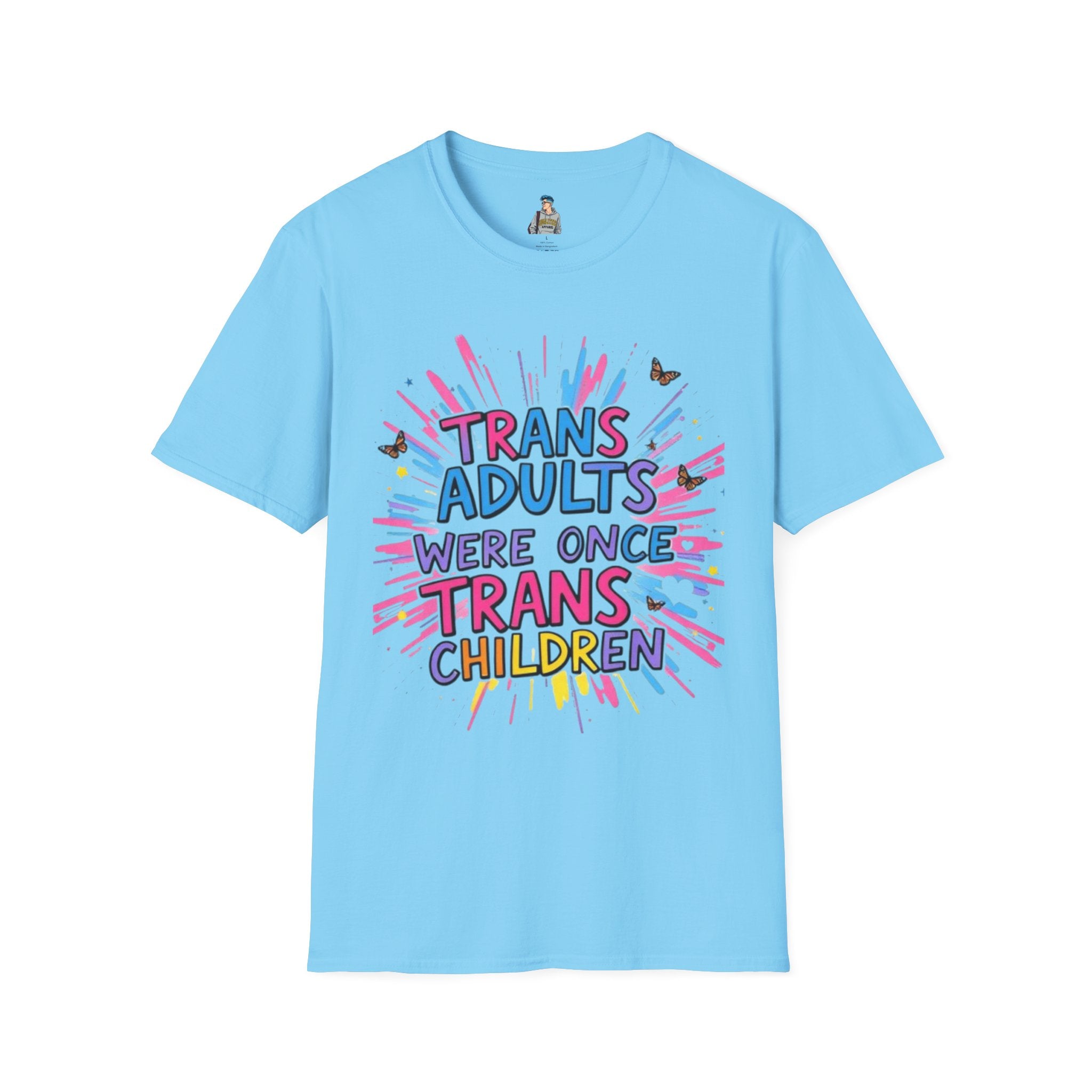 Trans Awareness Unisex T-Shirt, LGBTQ+ Pride Shirt, Gift for Allies, Feminist Apparel, Support Trans Rights
