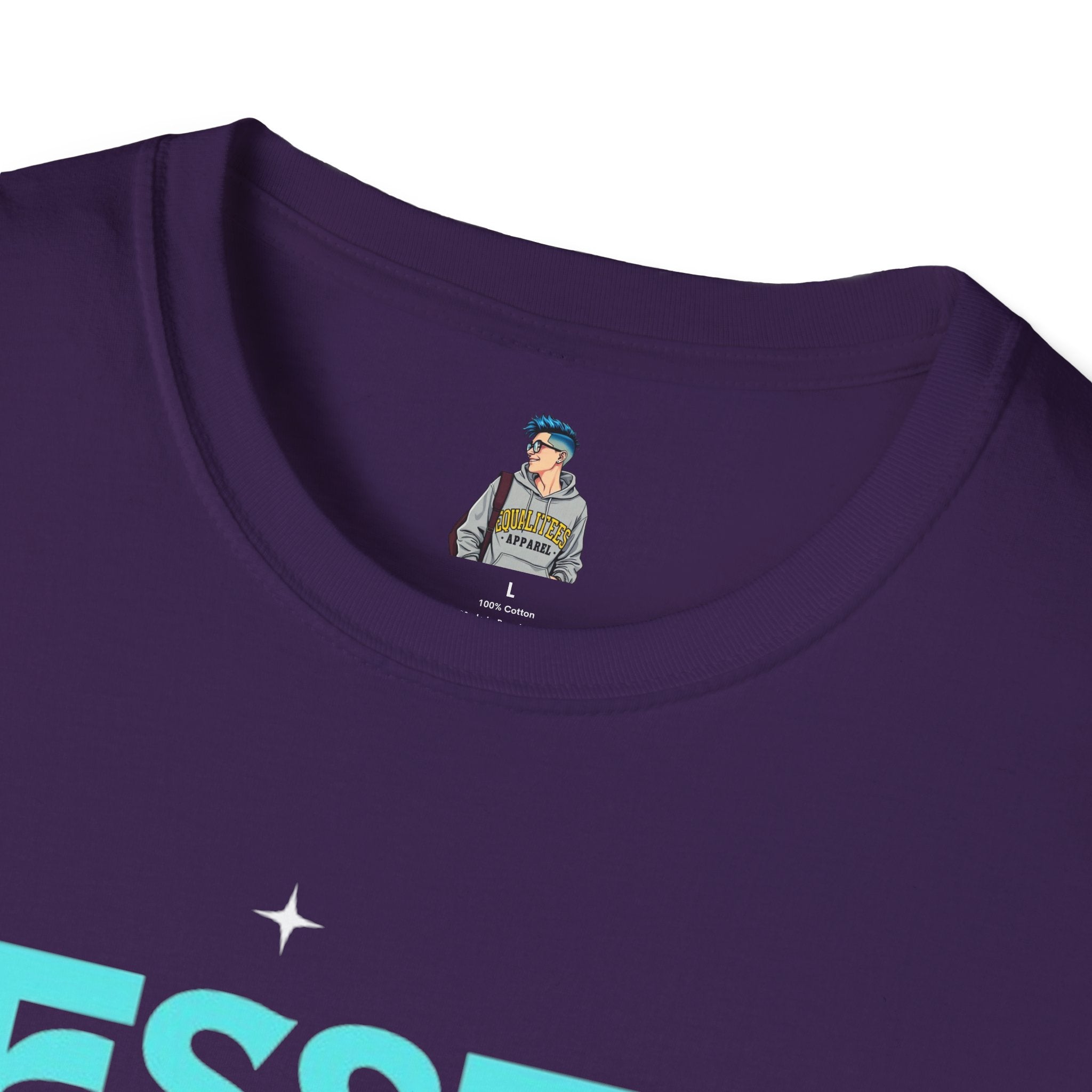 Respect Trans Humanity, or I'll Identify as a F**king Problem! Unisex Softstyle T-Shirt