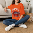 Star Spangled Awesome Graphic Tee ("Proud to Be Delusional Bootlicking Nazi Trash")