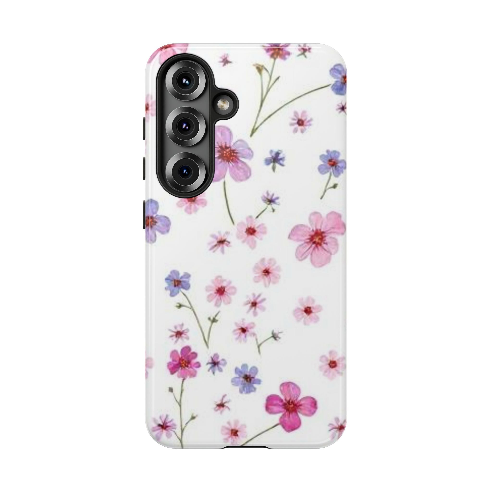 Pink Wildflower Tough Case for Android
