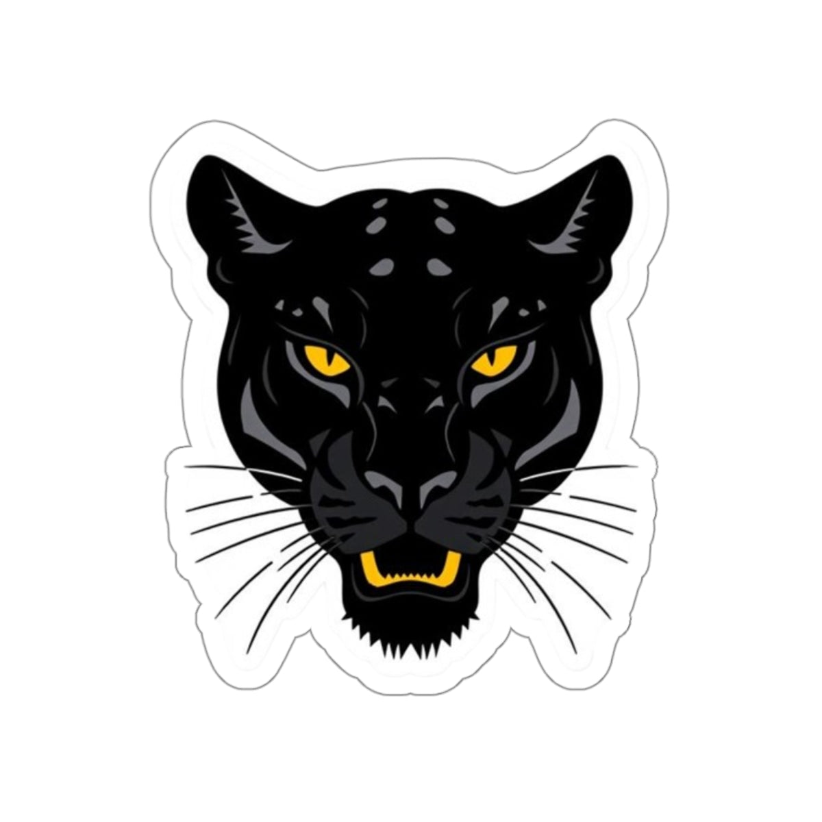 Die-Cut Stickers -  Black Panther Head