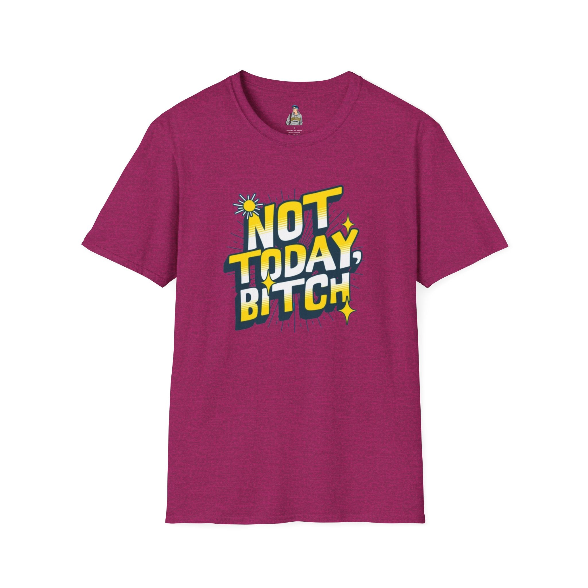 Not Today, Bitch Unisex Softstyle T-Shirt