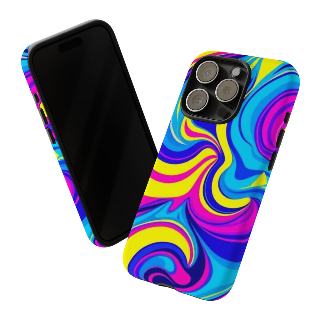 Psychedelic Swirl Tough Phone Case for iPhone
