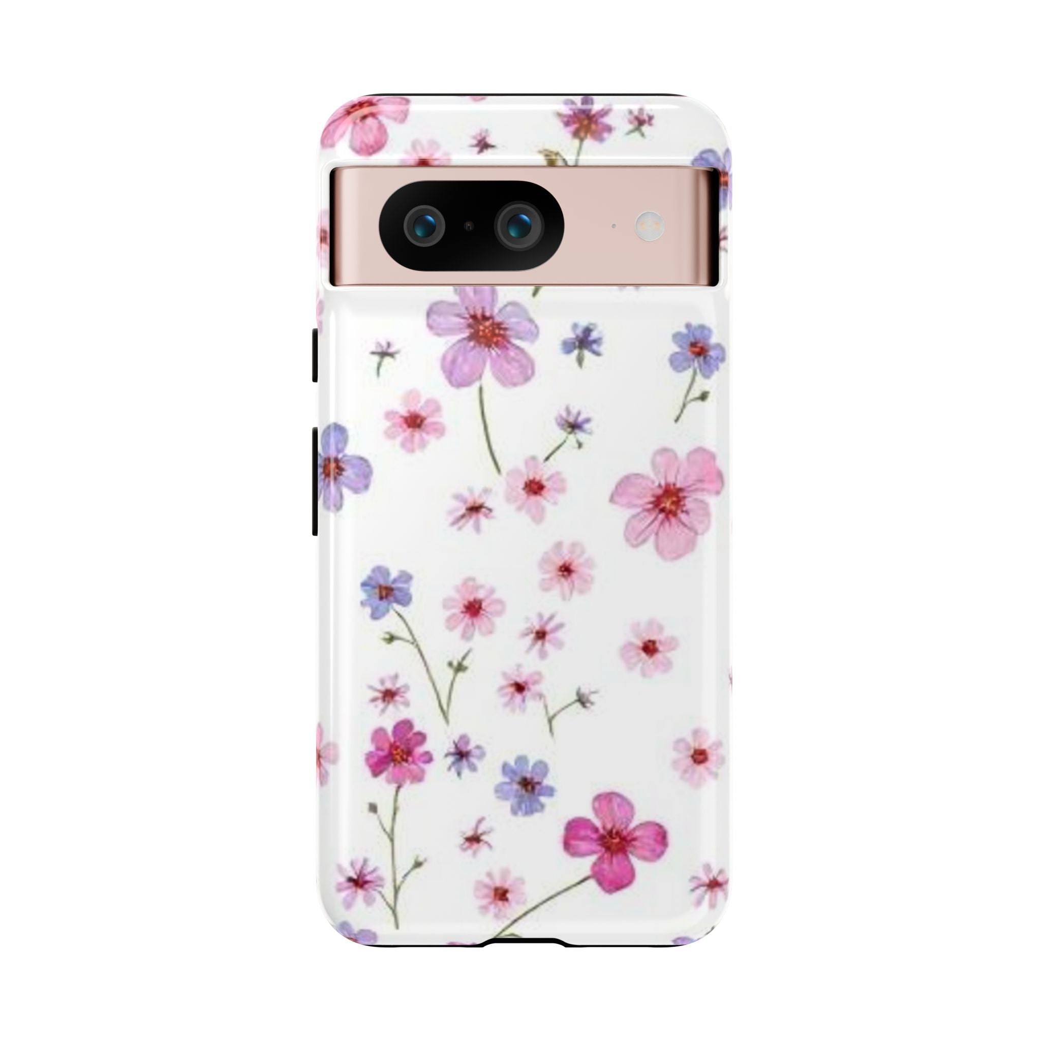 Pink Wildflower Tough Case for Android