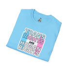 Trans Rights Unisex Softstyle T-Shirt - Support Equality & Trans Rights