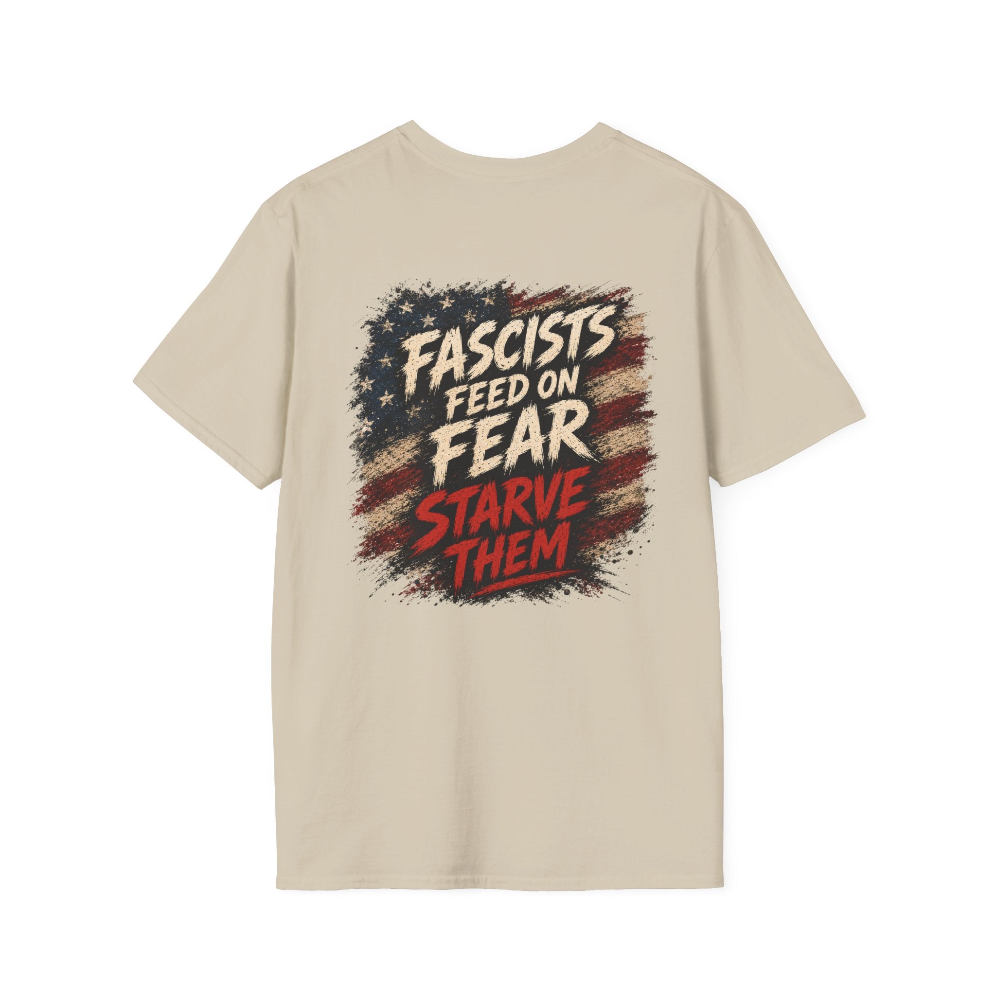 Patriots Don’t Stand For This T-Shirt — Statue of Liberty & Distressed Flag Graphic