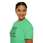 Queer People Belong Everywhere t-shirt