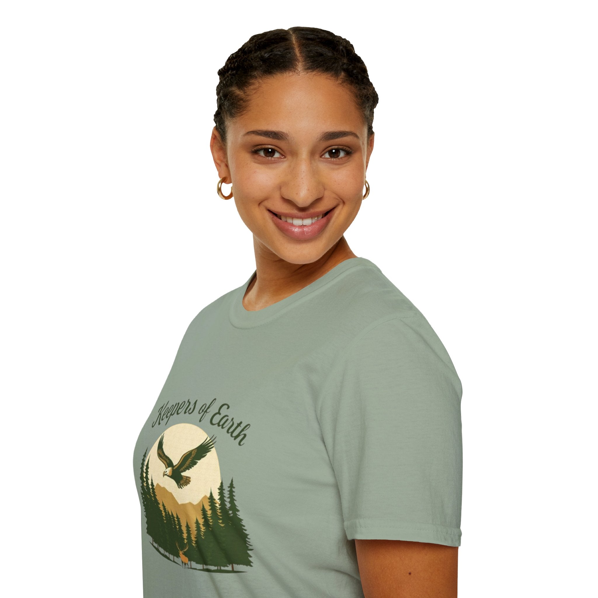 Keepers of the Earth Eagle and Elk T-shirt