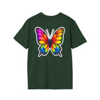 Rainbow Butterfly Cocoon Pride T-Shirt