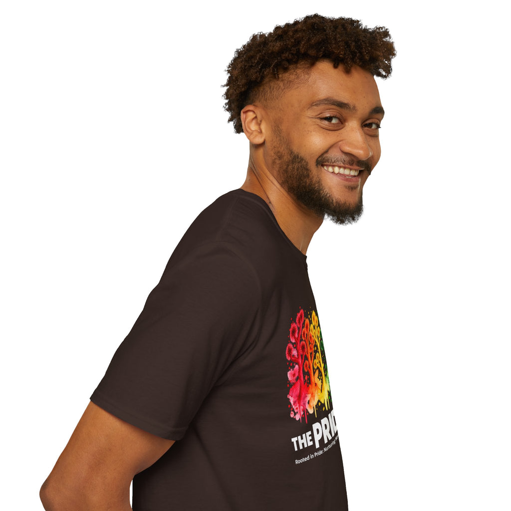 Pride Tree Las Vegas White Text T-shirt