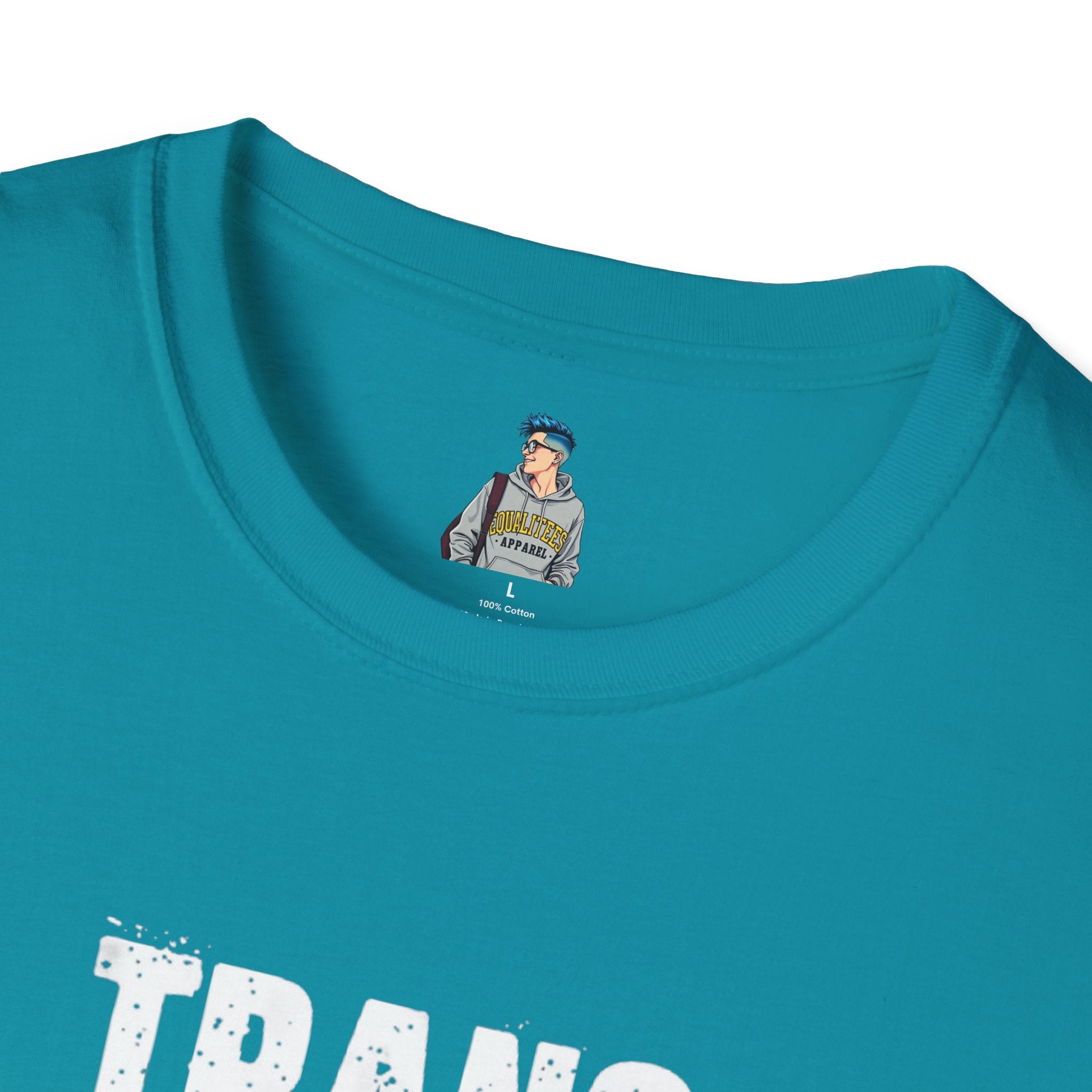 Trans Lives Matter Unisex Softstyle T-Shirt - Support LGBTQ+ Rights